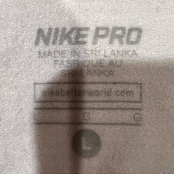 Girl's NIKE PRO DRI-FIT Hyper warm Pink Long Sleeved Shirt Size Small Large - Picture 6 of 8